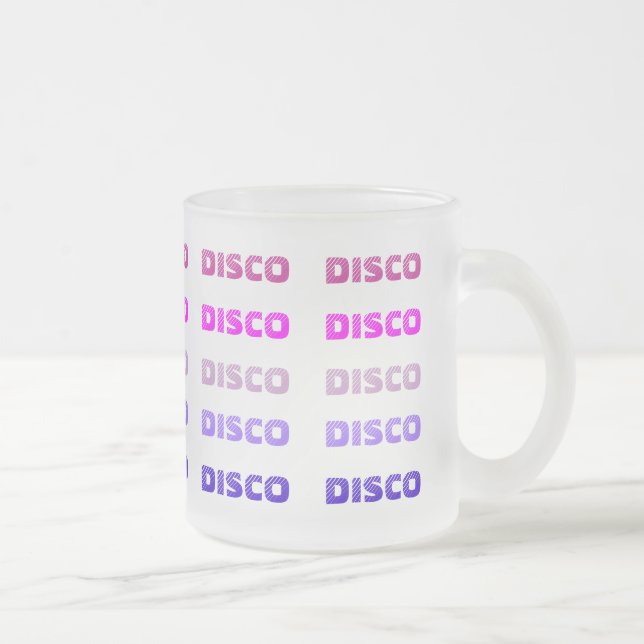 DISCO-Tasse (mattiertes Glas) Mattglastasse (Rechts)