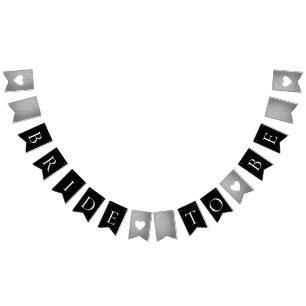 Disco Themed Bachelorette Bridge to be Wimpelkette