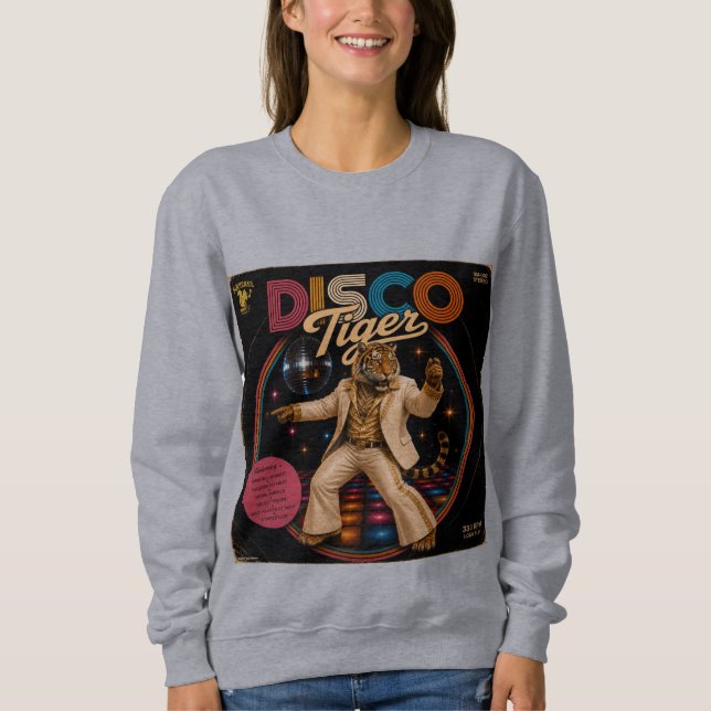 Disco-Tiger-Album Sweatshirt (Vorderseite)
