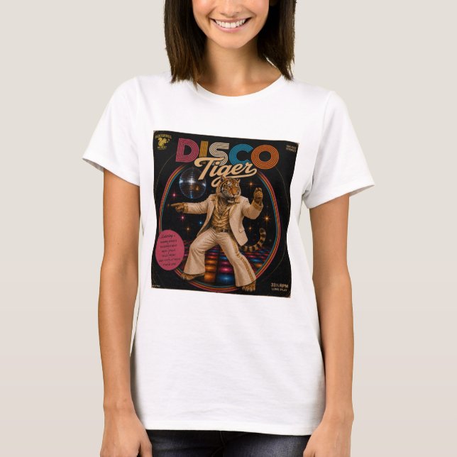 Disco-Tiger-Album T-Shirt (Vorderseite)