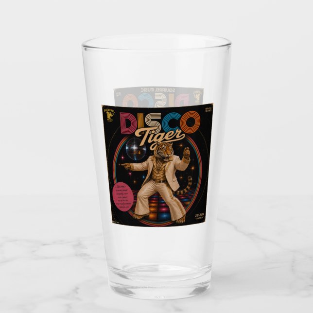 Disco-Tiger-Duo Glas (Vorderseite)