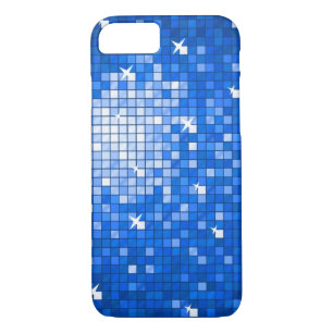 Disco Tiles Dark Blue iPhone 7 Gehäuse Case-Mate iPhone Hülle
