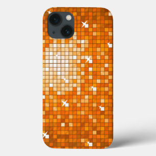 Disco Tiles Orange iPhone Gehäuse Case-Mate iPhone Hülle