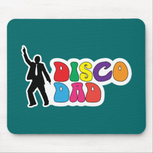 Disco Vater Mousepad - Ein Funny Vatertag-Geschenk