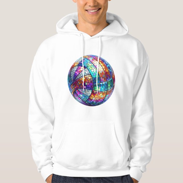 Disco Volleyball Hoodie (Vorderseite)