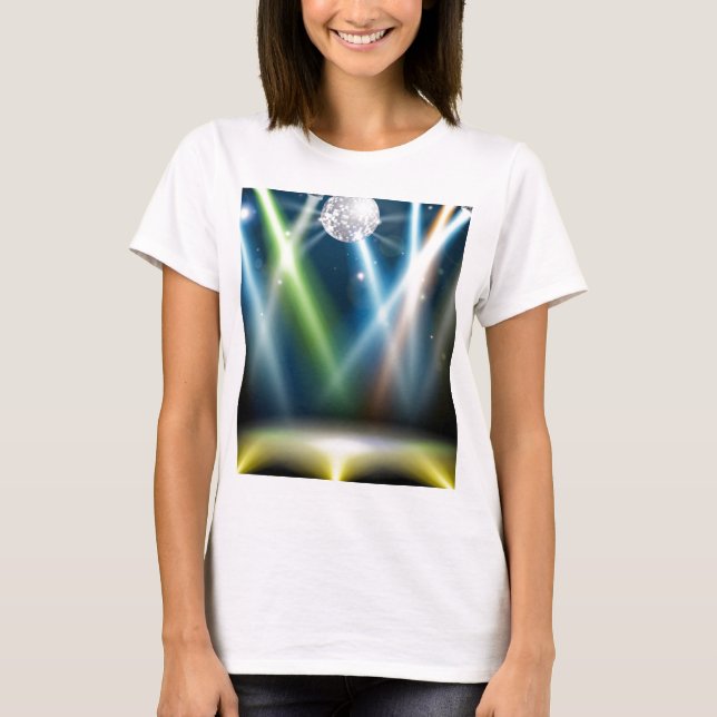 Discoball-Tanzboden T-Shirt (Vorderseite)