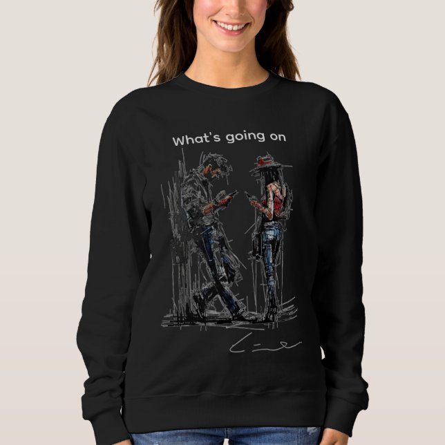 Disconnected Together, Digital addition  Sweatshirt (Vorderseite)
