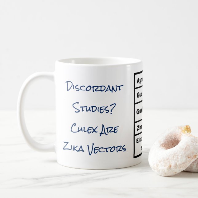 Discordant Studies Tasse von RoseWrites (Mit Donut)