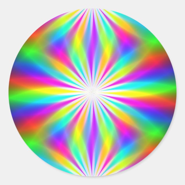 DiscoTech 4 Runder Aufkleber (Vorderseite)