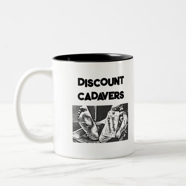 Discount Cadavers Mug Zweifarbige Tasse (Links)