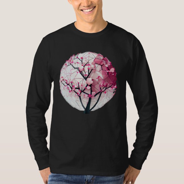 Discover the Serenity of Spring with a Cherry Blos T-Shirt (Vorderseite)