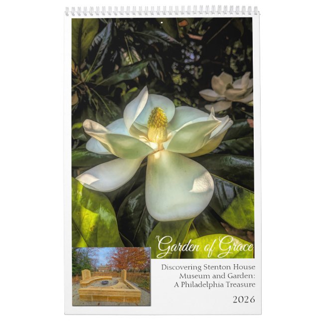 Discovering Stenton House Museum & Garden Calendar Kalender (Titelbild)