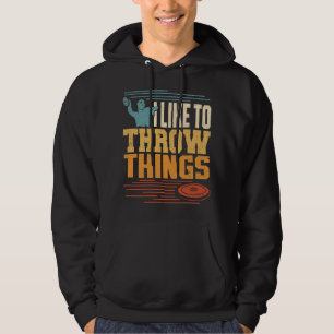 Discus Athlete Track Field Hoodie