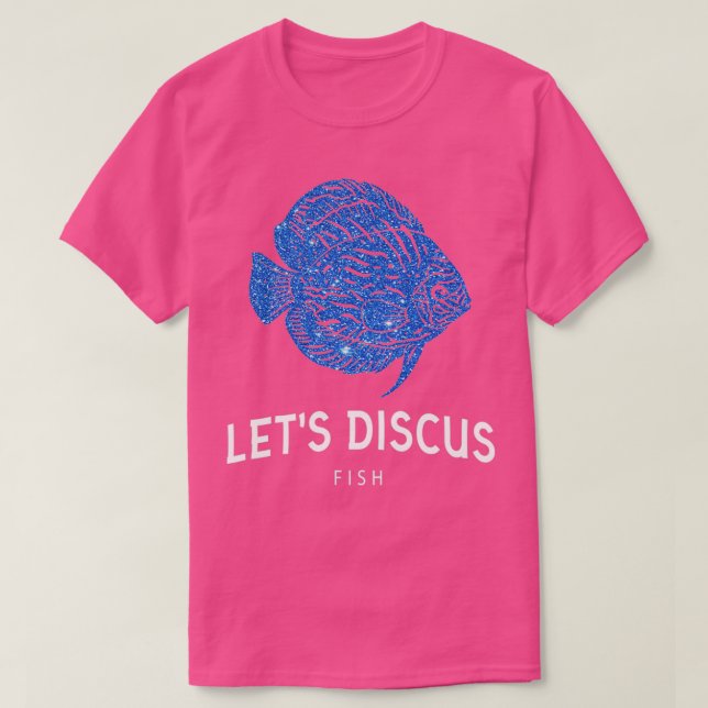 Discus Fish Tropical Aquarium Fisch T-Shirt (Design vorne)