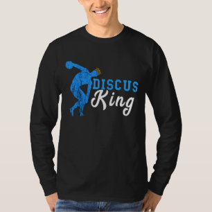 Discus Thrower Discus King Track und Field Discus T-Shirt