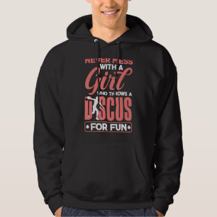Discus Thrower Discus Thrower Track und Field Fem Hoodie