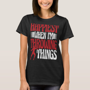 Discus Thrower im Throwing Throwing Discus Throwin T-Shirt