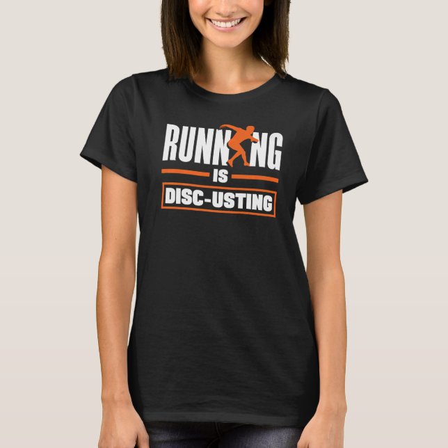 Discus Thrower Spur und Field Pu T-Shirt (Vorderseite)