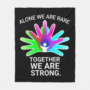 Disease Day 2022 - Seltene Disease Awareness T-S Fleecedecke
