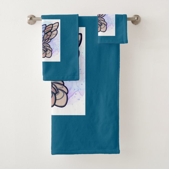 Disegni dal fascino sofisticato badhandtuch set (Insitu)