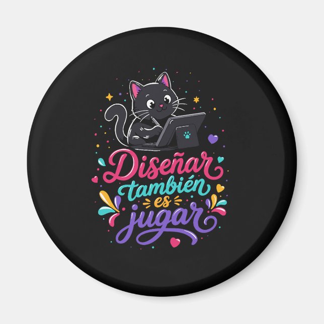 Diseñar también es jugar magnet (Vorne)