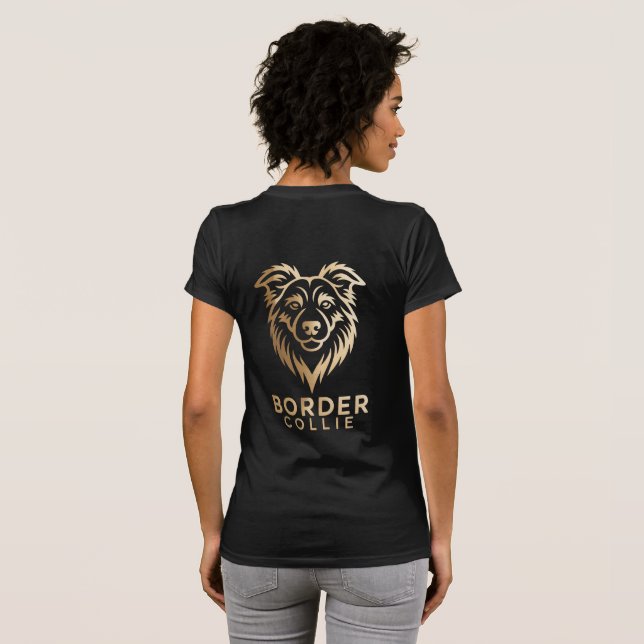 Diseño Premium de Border en Dorado T-Shirt (Schwarz voll)