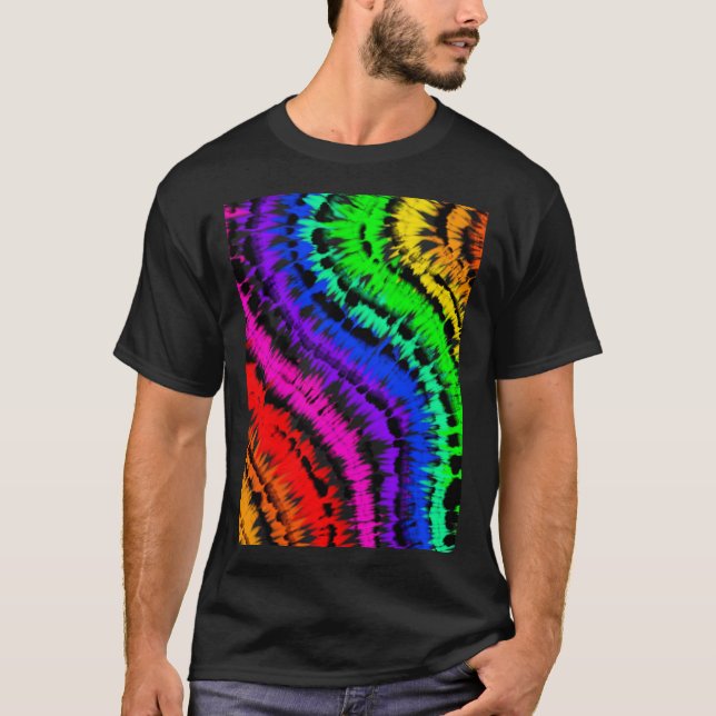 Diseño tie dye rainbow T-Shirt (Vorderseite)