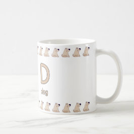 DisforDog–FunAlphabetCupDesign Kaffeetasse