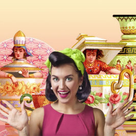 Dish Darlings Dragon Lady Medium Schürze