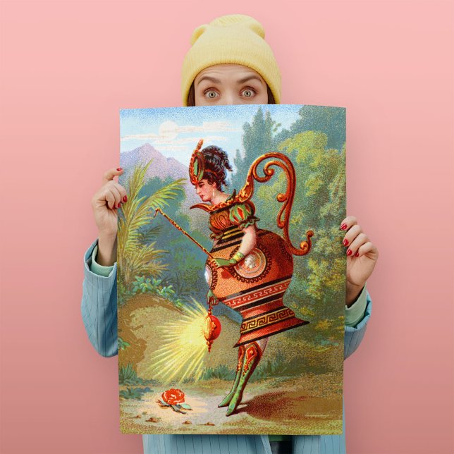 Dish Darlings Goddess of the Night Art Print Poster (Von Creator hochgeladen)