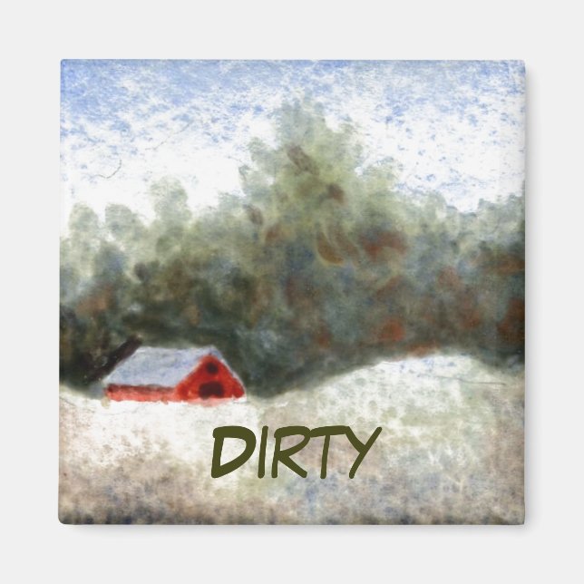 Dish Washer Status Magnet (Vorne)