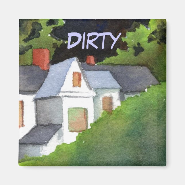 Dish Washer Status Magnet (Vorne)