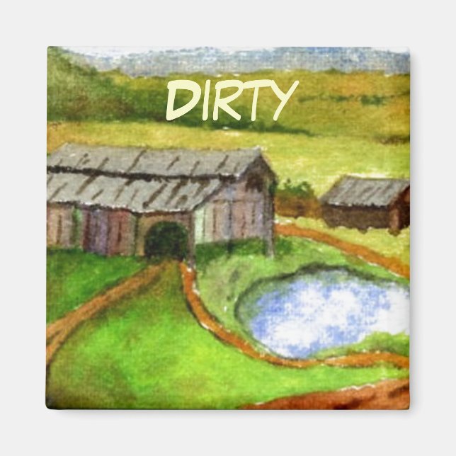 Dish Washer Status Magnet (Vorne)