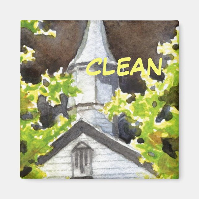 Dish Washer Status Magnet (Vorne)
