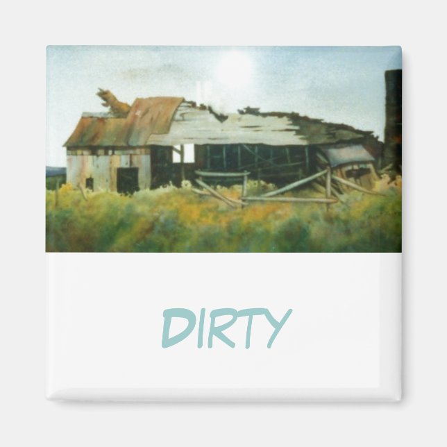 Dish Washer Status Magnet (Vorne)