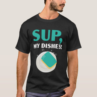 Dishwashing Job Profession Restaurant Employee Dis T-Shirt