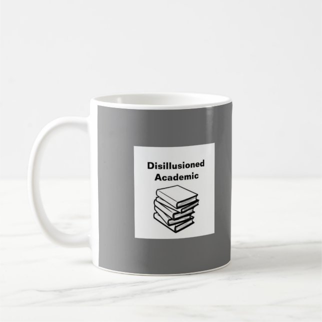 Disillusionierte akademische/idealistische akademi kaffeetasse (Links)
