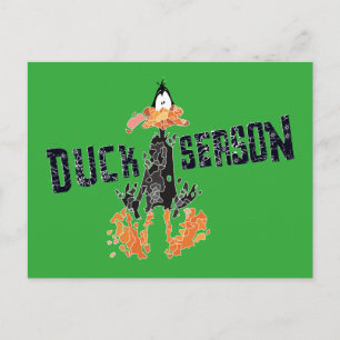 Disintegration DAFFY DUCK™ "Duck Season" Postkarte