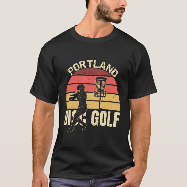 Disk Golf Accessoires und T-Shirts Portland Disk G (Vorderseite)