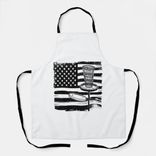 Disk Golf American Flag Schürze