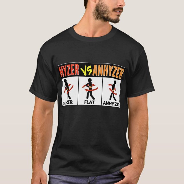 Disk Golf Angles T-Shirt (Vorderseite)