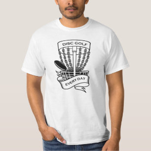 Disk Golf Basket - Cool Style   Spieler T-Shirt