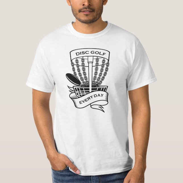Disk Golf Basket - Cool Style | Spieler T-Shirt (Vorderseite)