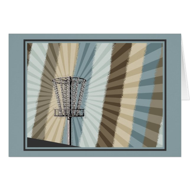 Disk Golf Basket Graphic (Vorderseite (Horizontal))