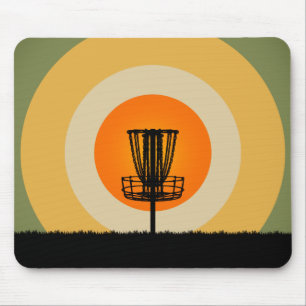 Disk Golf Basket Mousepad