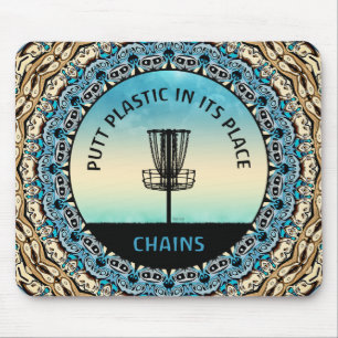 Disk Golf Basket Mousepad