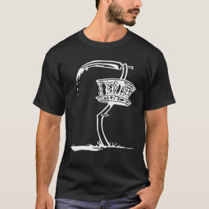 Disk Golf Basket Sensenmann Sickle Geschenk Funny T-Shirt
