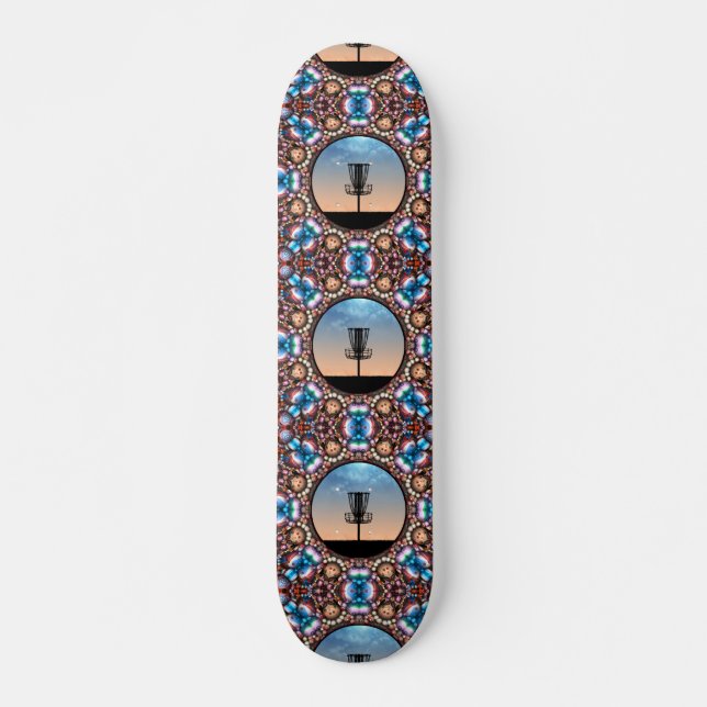 Disk Golf Basket Skateboard (Vorne)