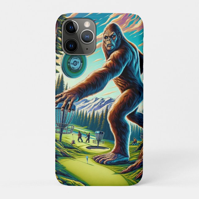 Disk Golf Bigfoot im Wald Case-Mate iPhone Hülle (Rückseite)