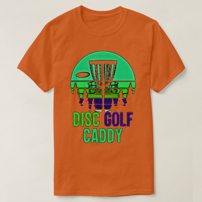 Disk Golf Caddy T-Shirt (Design vorne)